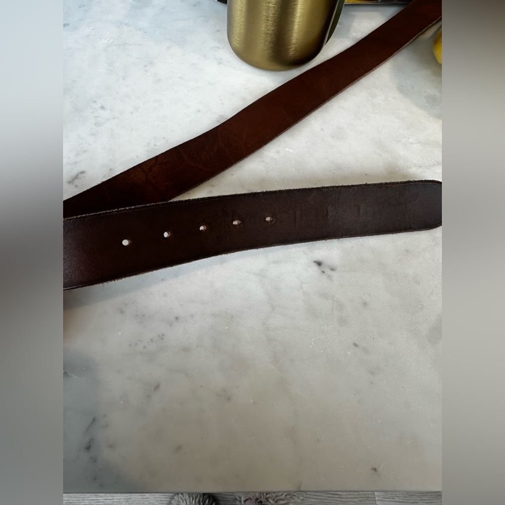 Gucci GG Marmont Wide Belt Brown 85B - Picture 5 of 7